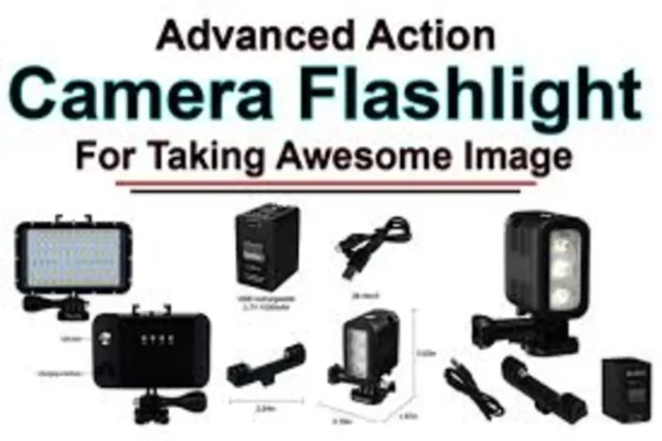 Action Camera Flashlights