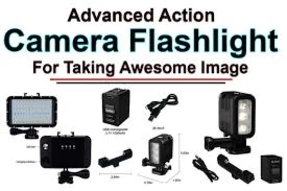 Action Camera Flashlights